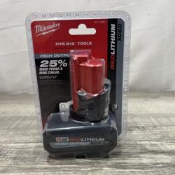 NEW - Milwaukee 12-Volt Lithium-Ion XC High Output 5.0 Ah Battery Pack