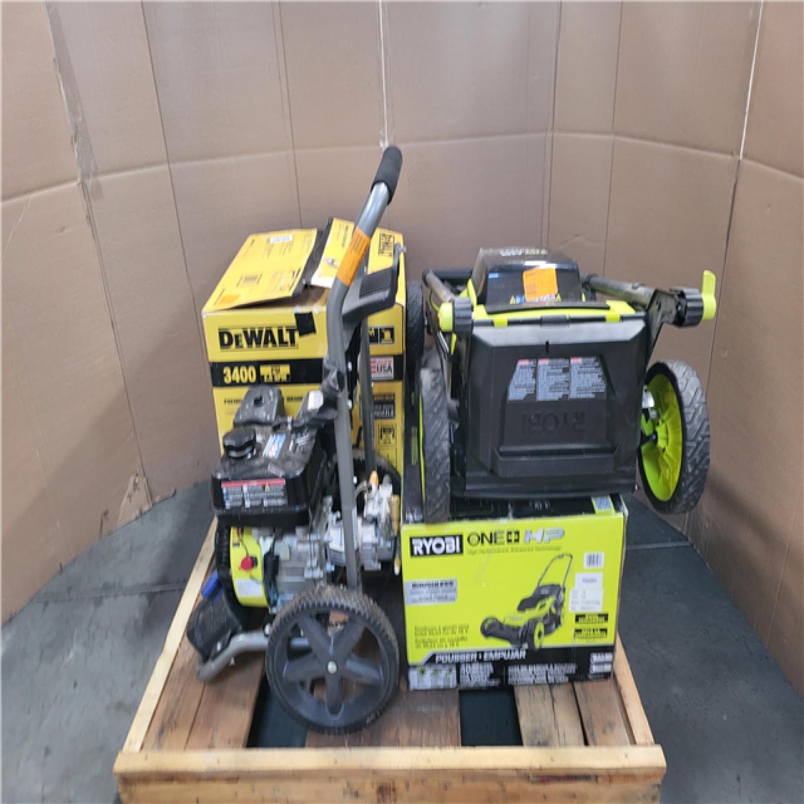 CALIFORNIA AS-IS OUTDOOR POWER EQUIPMENT