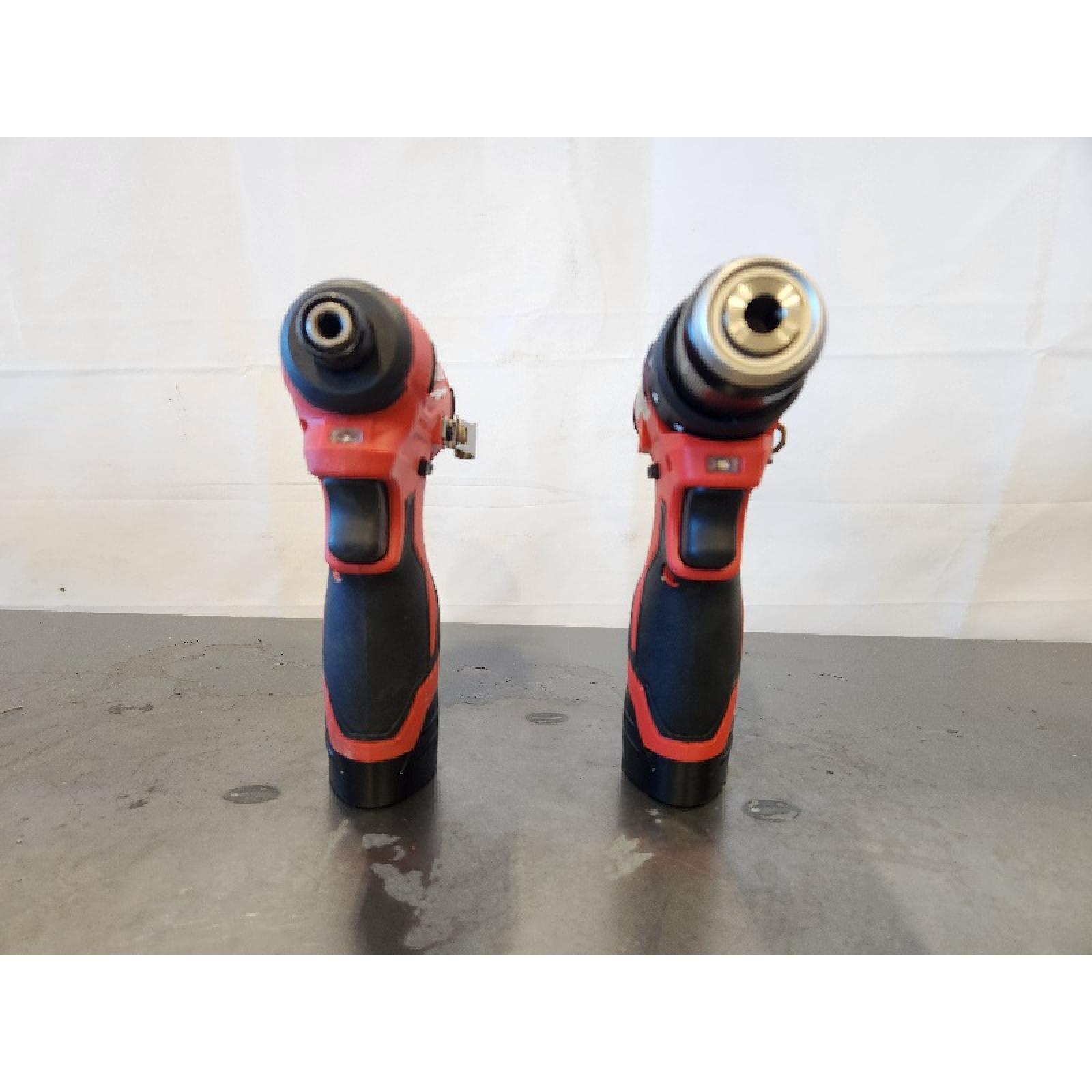 AS-IS- Milwaukee M12 Cordless Brushless 2 Tool Combo Kit