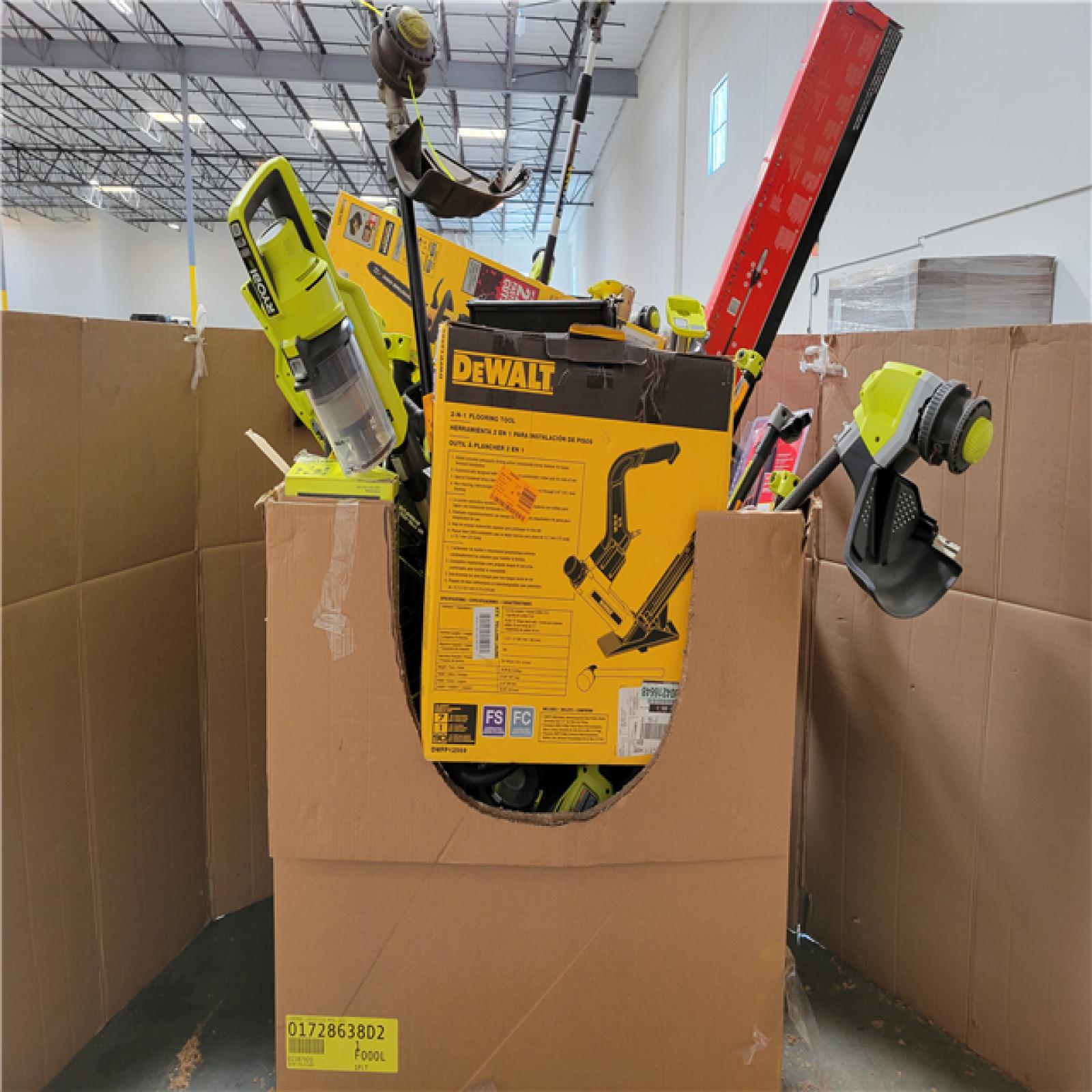 CALIFORNIA AS-IS TOOL PALLET