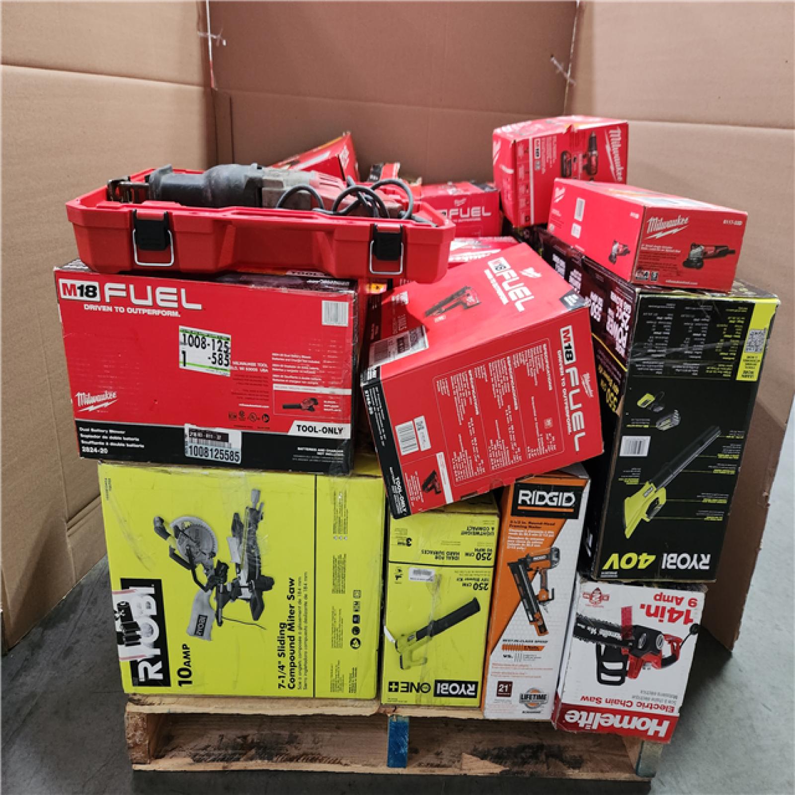 CALIFORNIA AS-IS TOOL PALLET