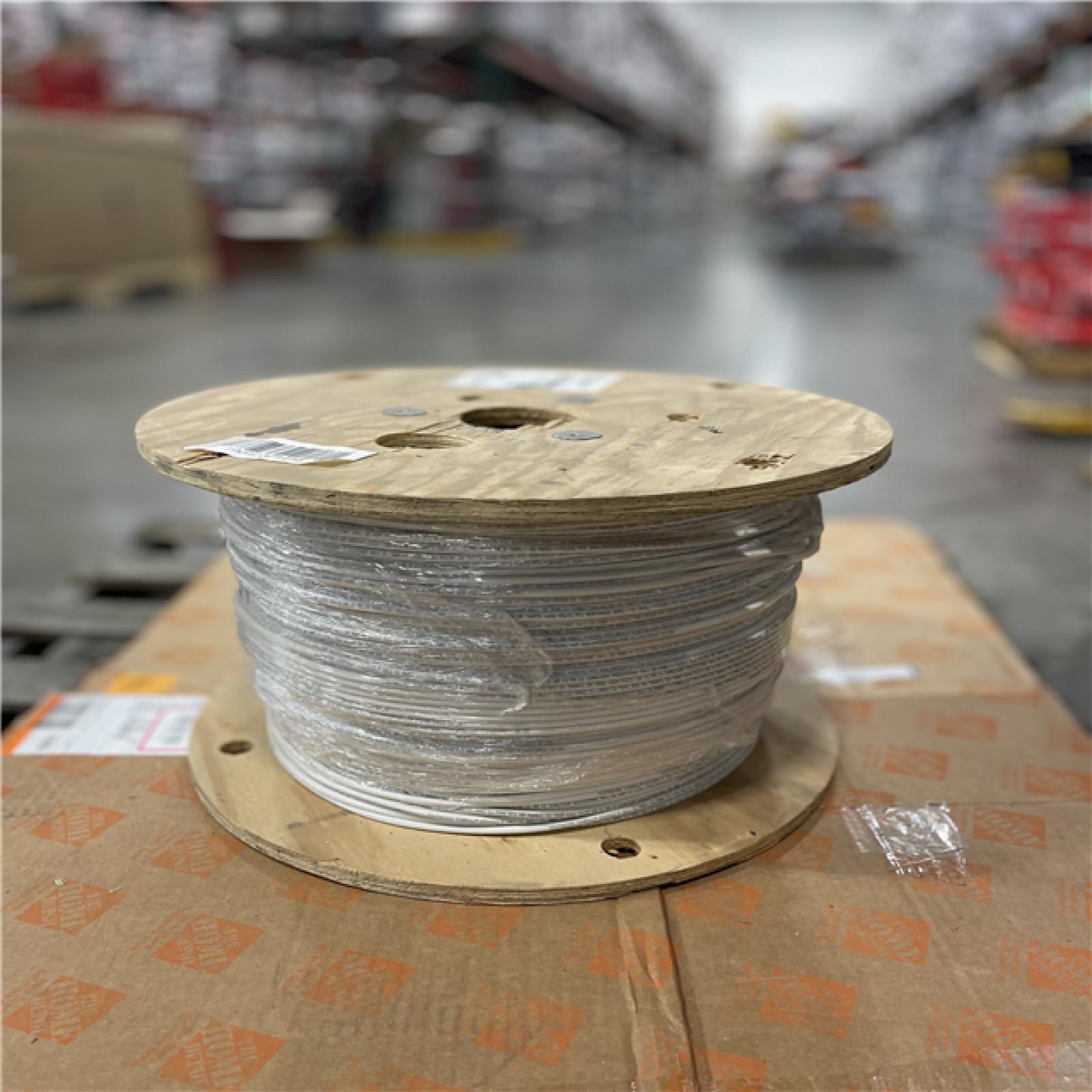 DALLAS LOCATION - AS-IS Southwire 2,500 ft. 6 White Stranded CU SIMpull THHN Wire (SEE NOTES)