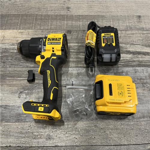 AS-IS DEWALT ATOMIC 20V Lithium-Ion Cordless 1/2 in. Hammer Drill Kit