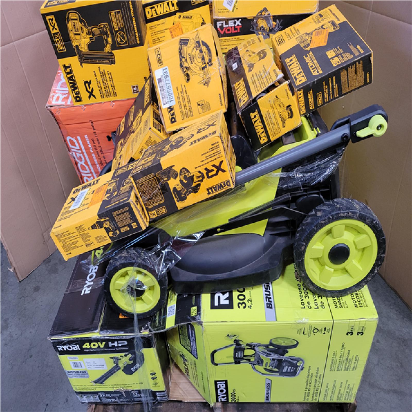 CALIFORNIA AS-IS TOOL PALLET