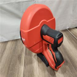 AS-IS- M12 12-V Lithium-Ion Cordless Drain Snake Auger W/ (1) 1.5Ah Battery  5/16 in. X 25 Ft. Cable  Charger  & 5 Gal. Bucket