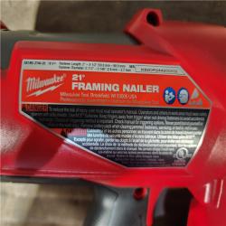 HOUSTON LOCATION - AS-IS (APPEARS LIKE NEW) Milwaukee 2744-20 M18 FUEL 3-1/2 in. 18V 21-Degree Lithium-Ion Brushless Cordless Framing Nailer (Tool-Only)