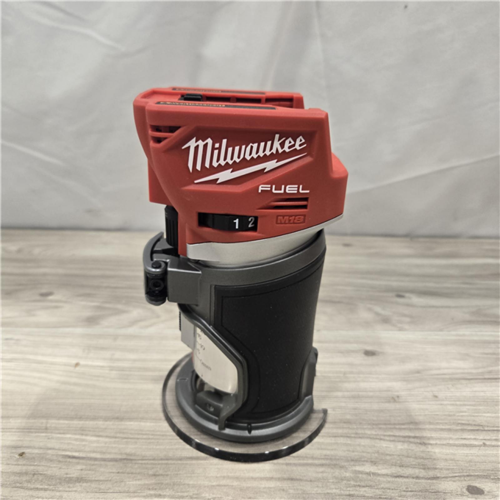AS-IS Milwaukee M18 FUEL Compact Router (Tool-Only)
