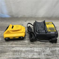 AS-IS DEWALT 20-Volt MAX Lithium-Ion 4.0Ah Battery with 12-Volt to 20-Volt MAX Charger