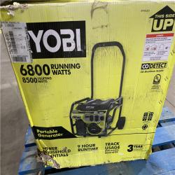 Dallas Location - As-Is RYOBI 6800-Watt Portable Generator