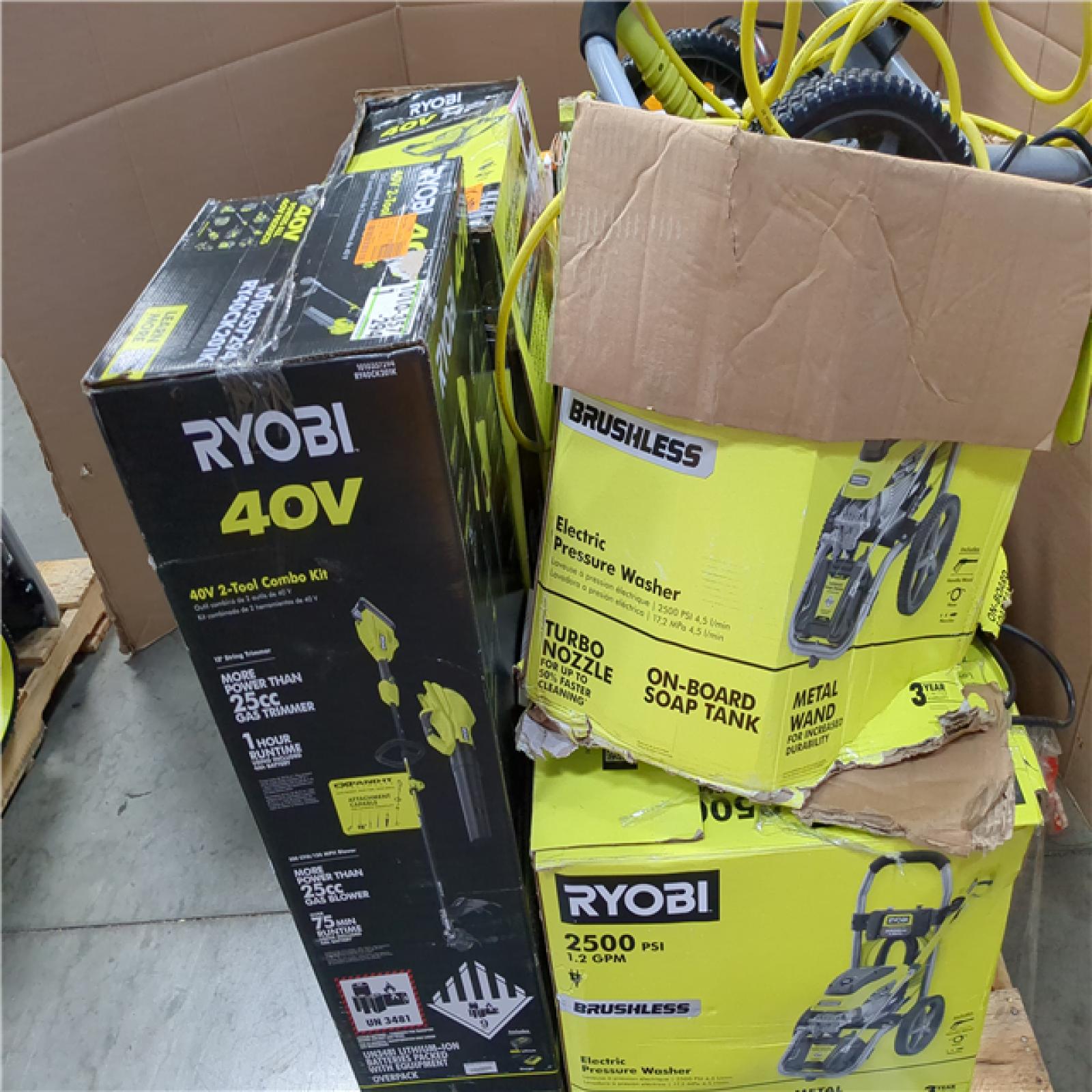 CALIFORNIA AS-IS TOOL PALLET