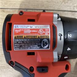 AS-IS Milwaukee 18-Volt Lithium-Ion Brushless Cordless Compact Hammer Drill/Impact Combo Kit