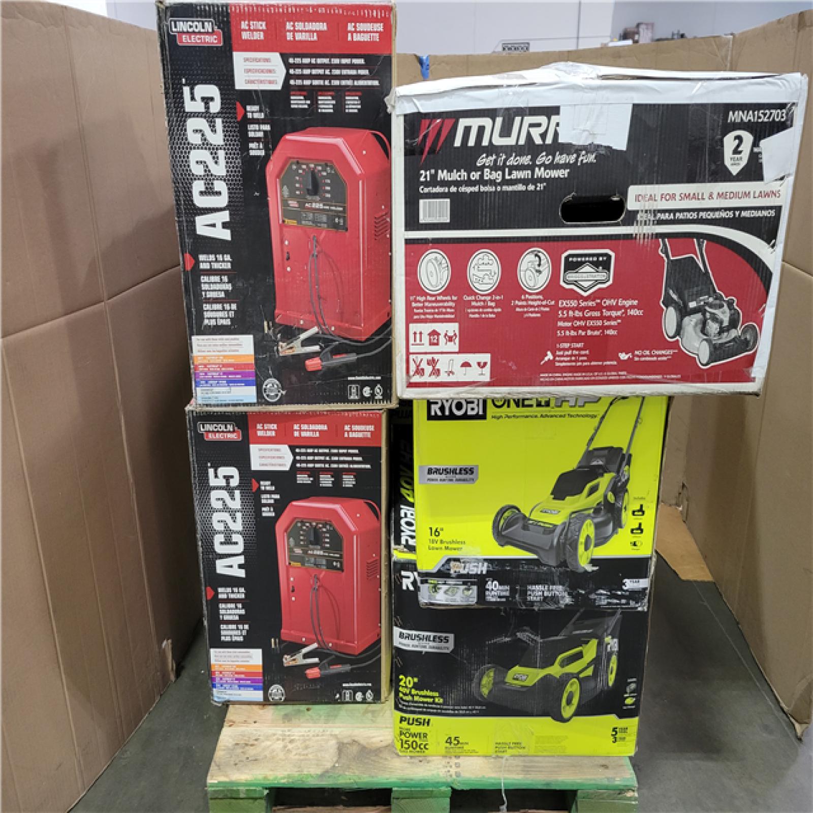 CALIFORNIA AS-IS OUTDOOR POWER EQUIPMENT