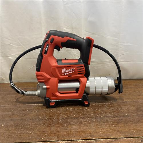 AS-IS Milwaukee Tool 10,000 PSI 14 Oz Battery-Operated Grease Gun - 48 Flexible Hose, 31 Strokes/oz | Part #2646-20