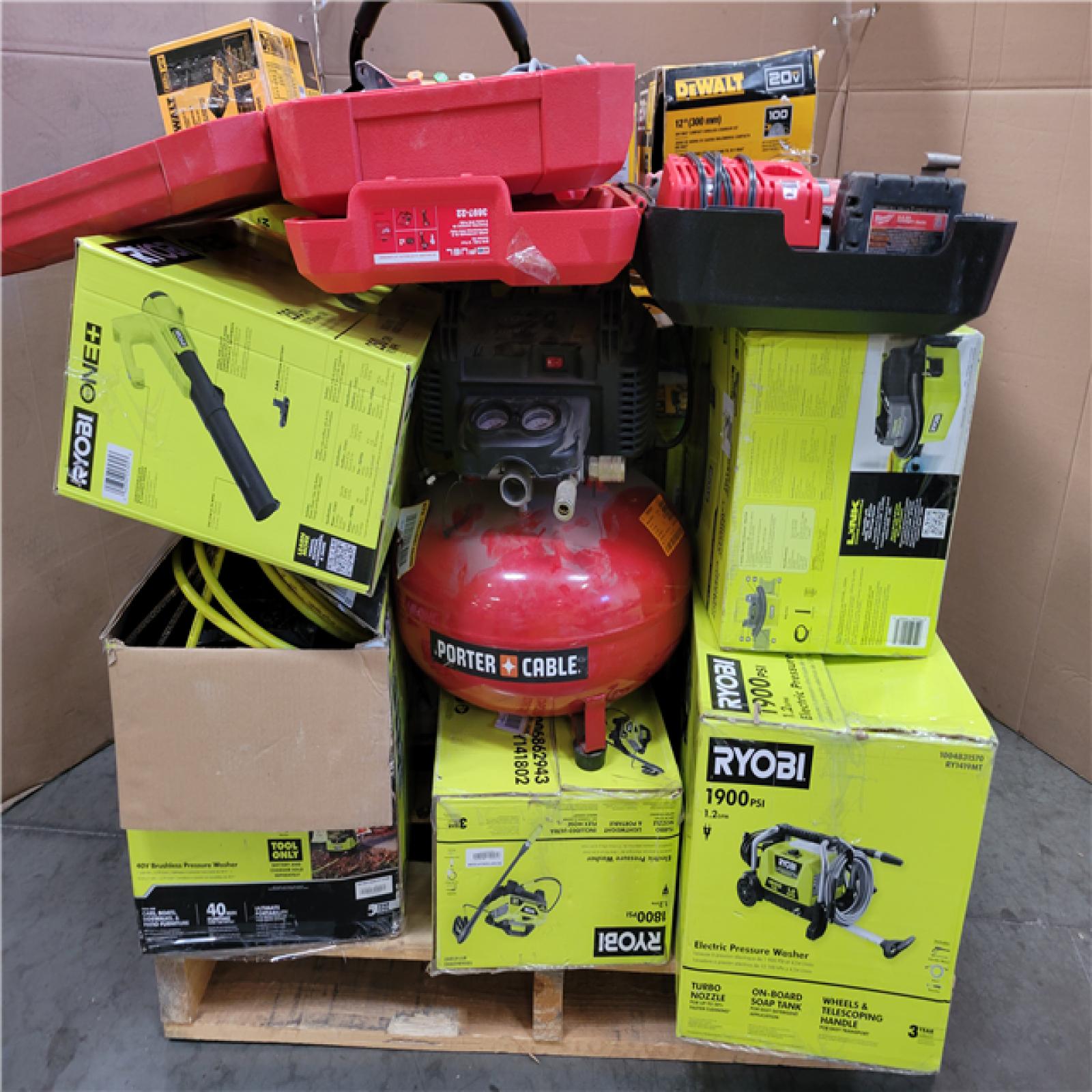 CALIFORNIA AS-IS TOOL PALLET