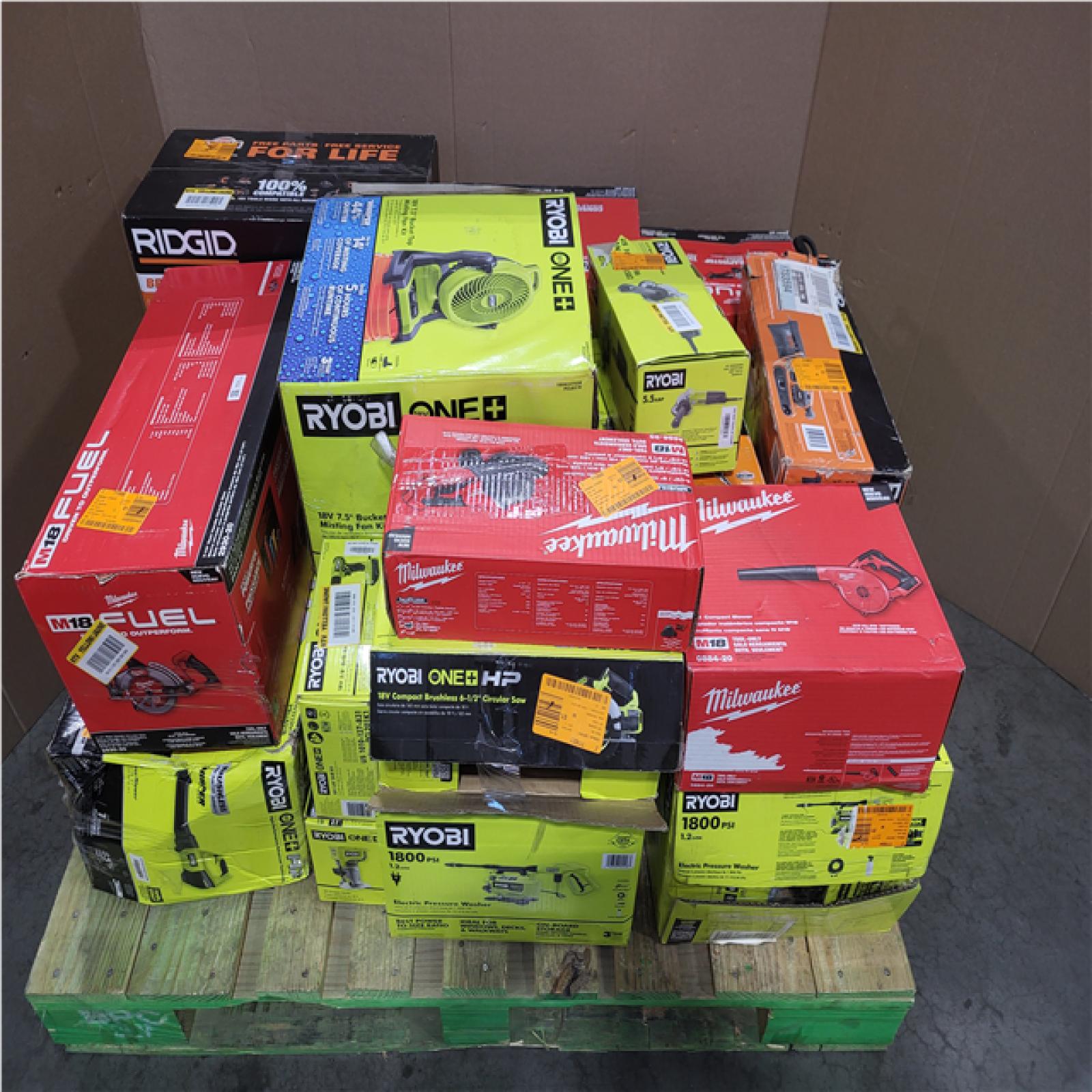 CALIFORNIA AS-IS TOOL PALLET