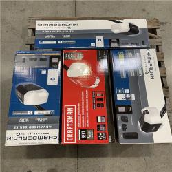 DALLAS LOCATION - CHAMBERLAIN MIXED Garage Door Opener PALLET- (4 UNITS)