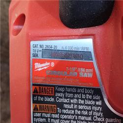 HOUSTON LOCATION - AS-IS Milwaukee M18 FUEL 7-1/4 Inch Circular Saw (Bare Tool)