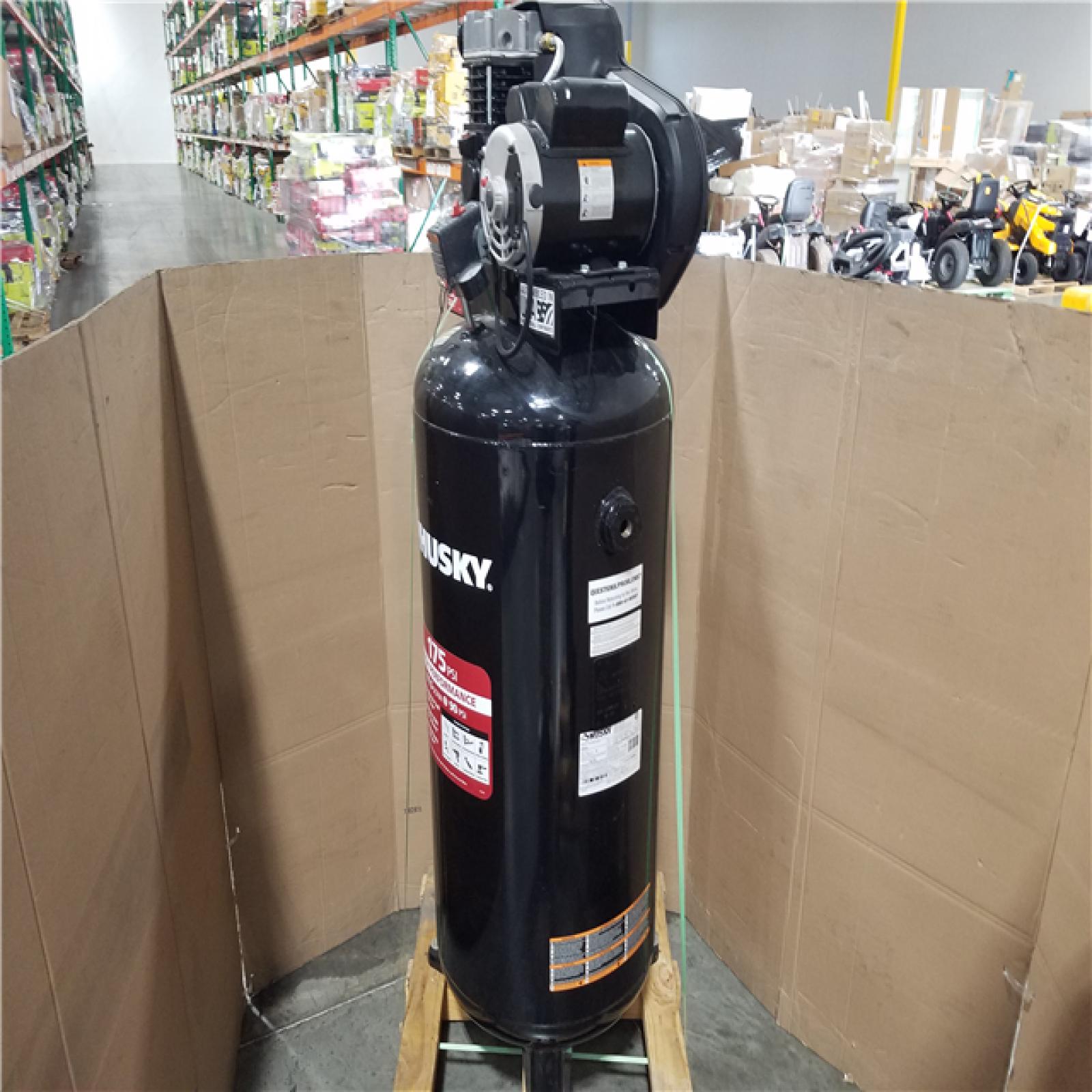 CALIFORNIA AS-IS HUSKY 175 PSI AIR COMPRESSOR