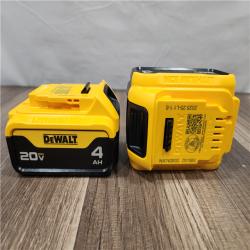 AS-IS- DEWALT 20V MAX XR 4 Ah Li-Ion Battery (2 Pc)