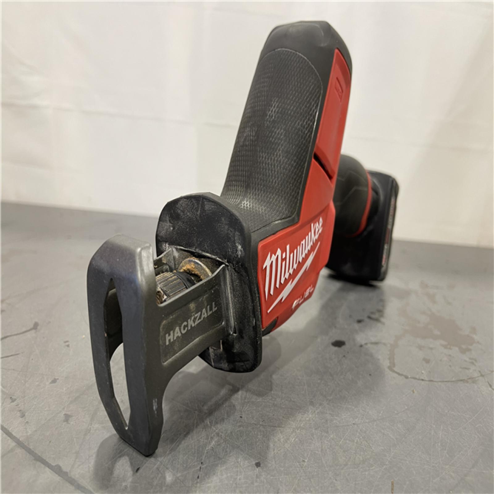 AS-IS - Milwaukee M12 FUEL 12-Volt Lithium-Ion Brushless Cordless HACKZALL Reciprocating Saw Kit