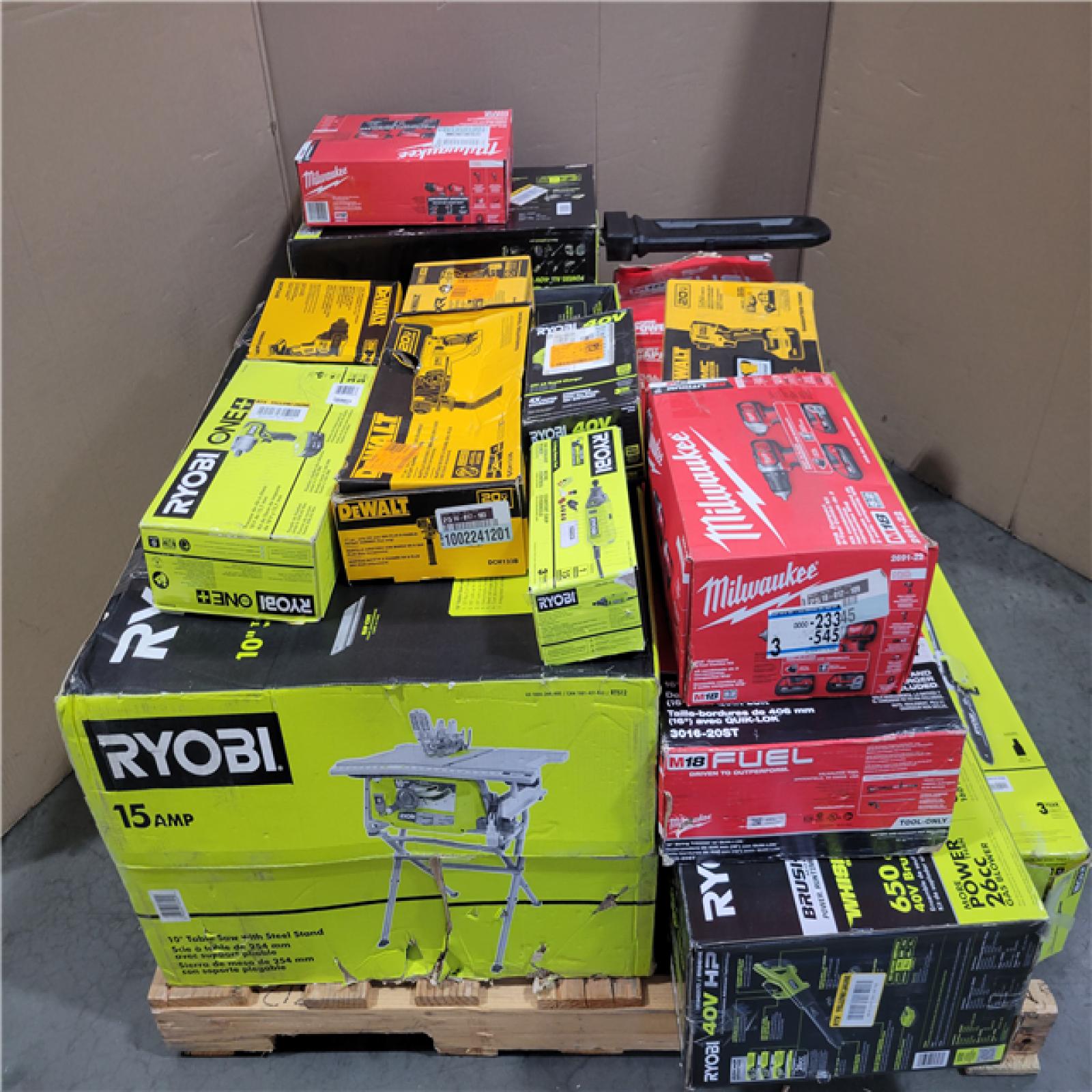 CALIFORNIA AS-IS TOOL PALLET