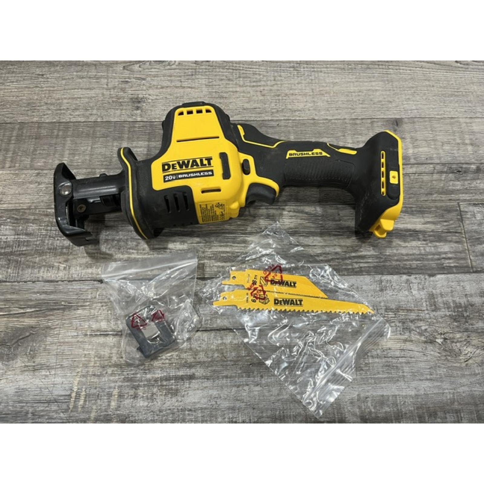 AS-IS DEWALT ATOMIC 20V MAX Cordless Brushless Compact Reciprocating Saw (Tool Only)