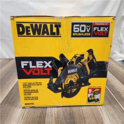 NEW! - DEWALT 60V FLEXVOLT MAX Lithium-Ion 7-1/4 Brushless Cordless Wormdrive Style Circular Saw Kit 9.0 Ah