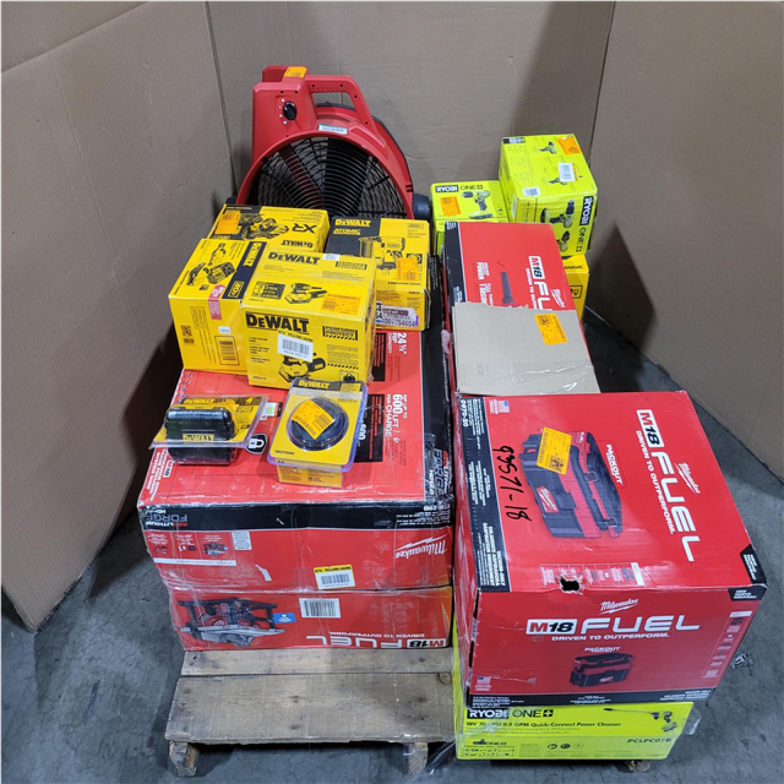 CALIFORNIA AS-IS TOOL PALLET