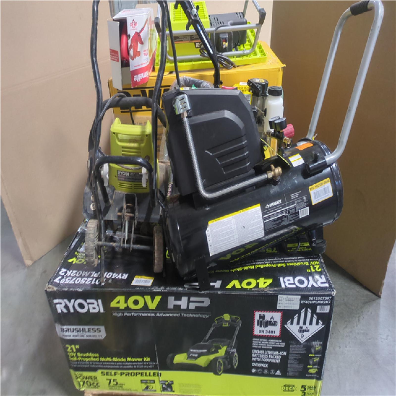 CALIFORNIA AS-IS OUTDOOR POWER EQUIPMENT