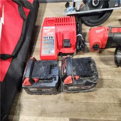 HOUSTON LOCATION - AS-IS MILWAUKEE 7 TOOL COMBO KIT W/ (2) BATTERY & CHARGER