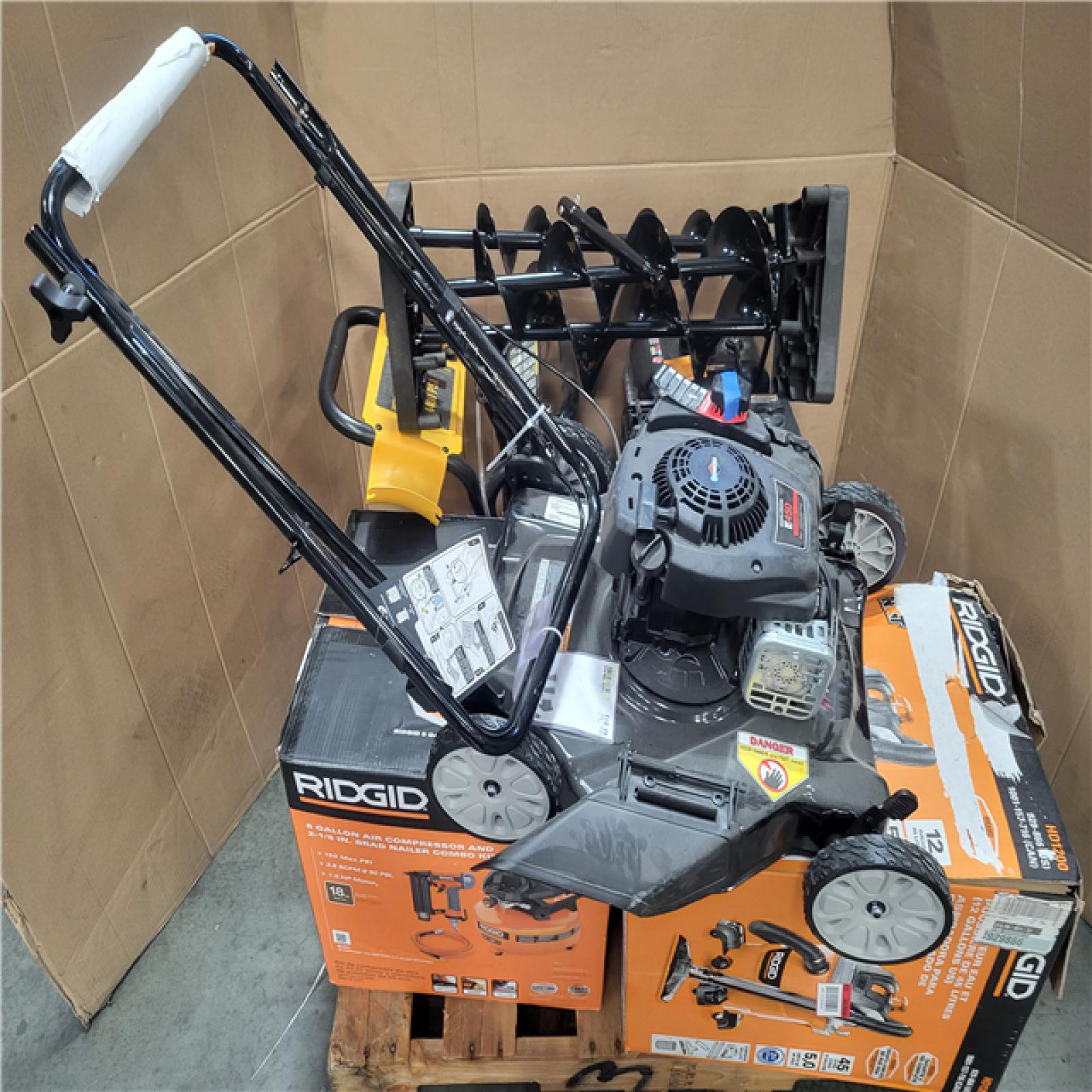 CALIFORNIA AS-IS OUTDOOR POWER EQUIPMENT