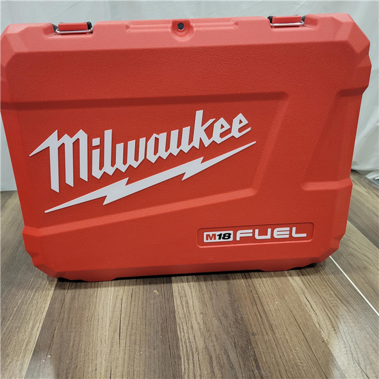 AS-IS MILWAUKEE M18 FUEL 18V Lithium-Ion Brushless Cordless SAWZALL Reciprocating Saw Kit W/one 5.0 Ah Batteries, Charger and Case