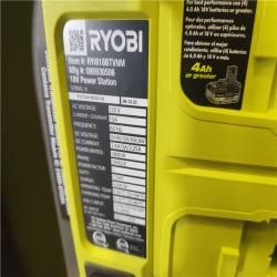 Phoenix NEW RYOBI 18V ONE+ 1800-Watt Portable Battery Inverter Power Station/8-Port Charger (Tool Only)