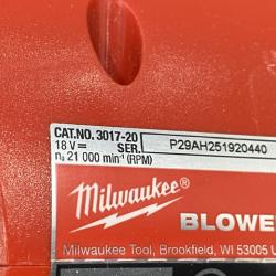 AS-IS Milwaukee FUEL 120 MPH 500 CFM 18V Lithium-Ion Brushless Cordless Handheld Blower (Tool-Only)