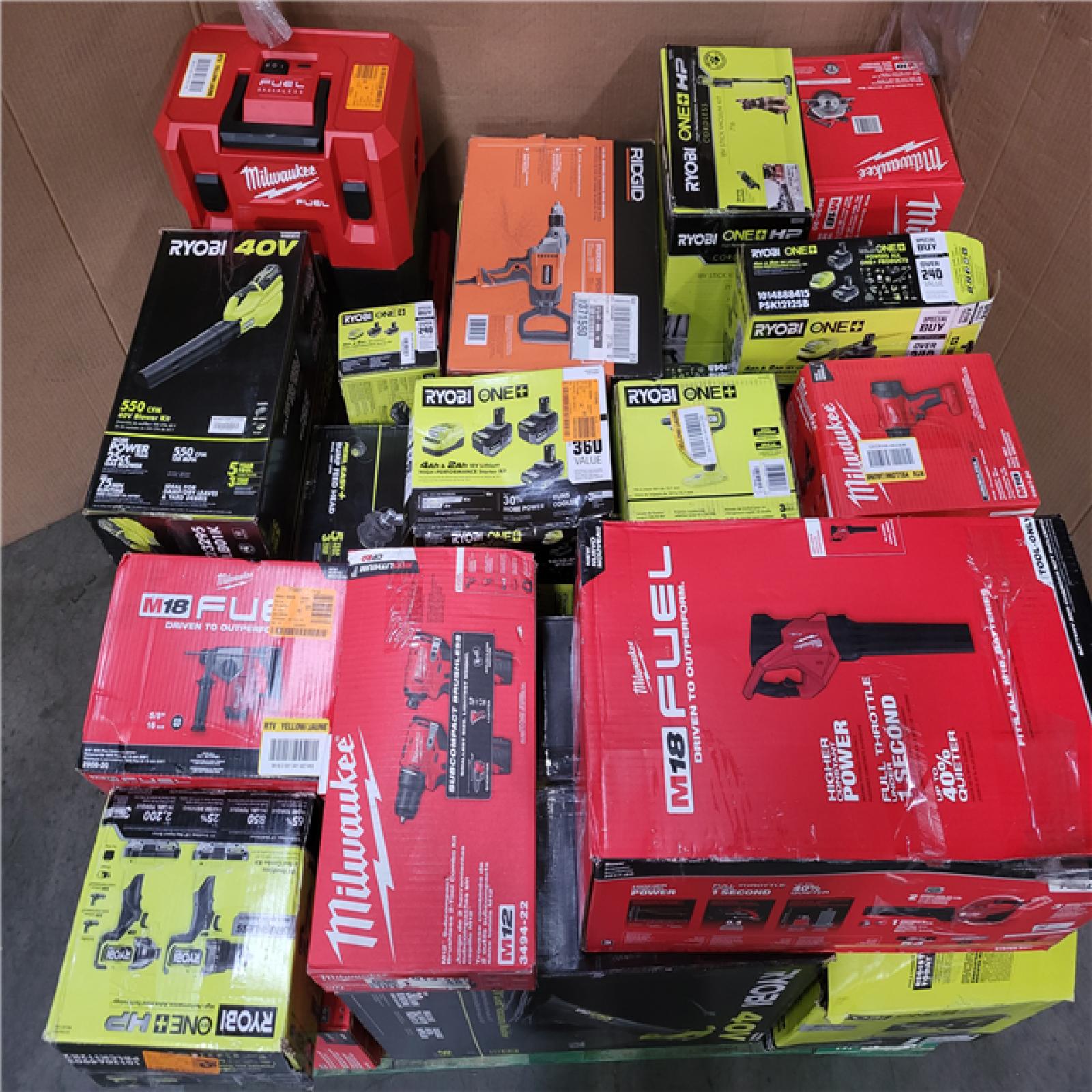 CALIFORNIA AS-IS TOOL PALLET