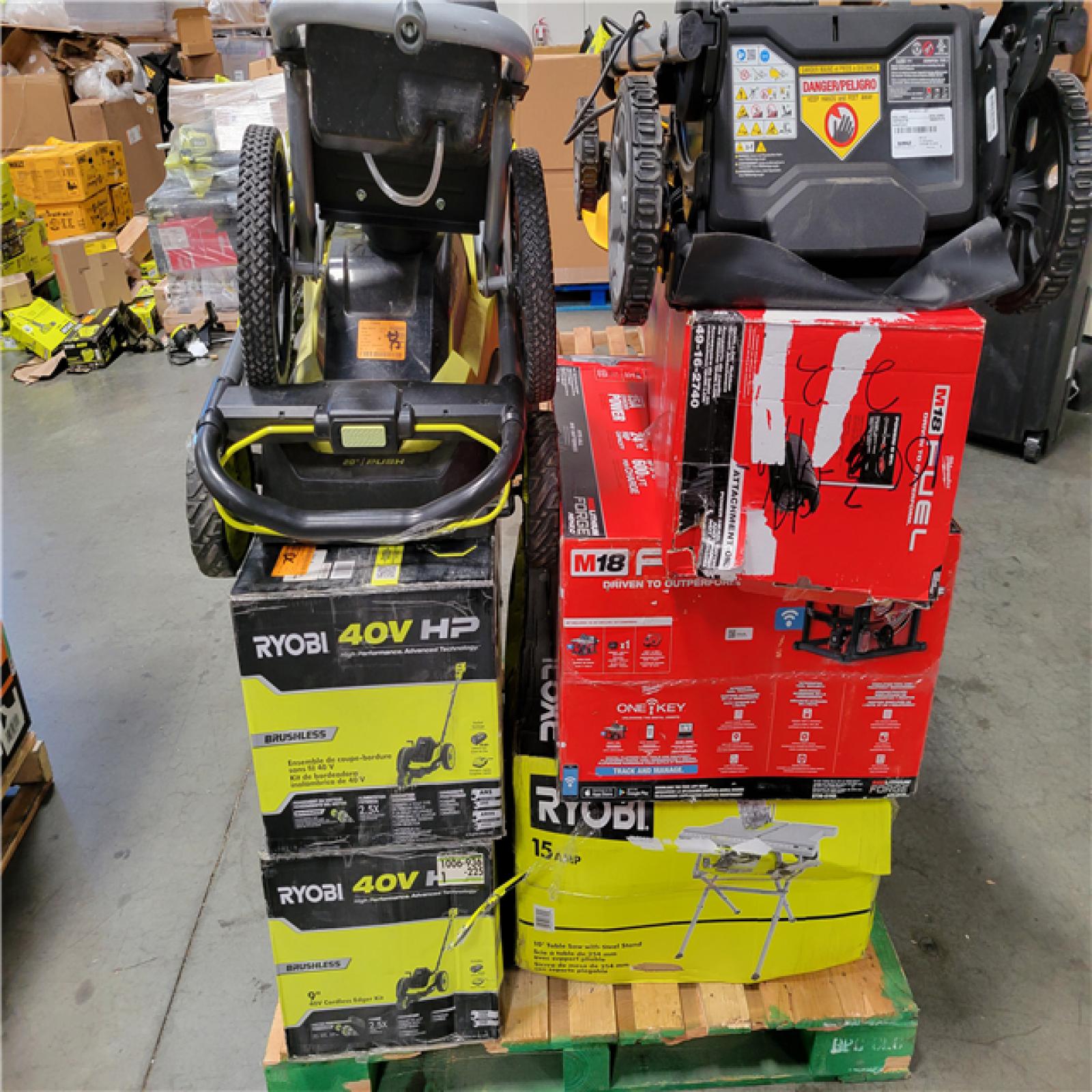 CALIFORNIA AS-IS TOOL PALLET