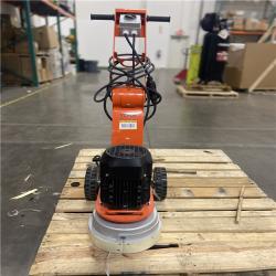 Dallas Location - As-Is  VEVOR  Electric Concrete Floor Grinder 10 in. Walk-Behind Grinder 1.7HP Concrete Floor Polisher  1300W Grinding Machine 1720RPM
