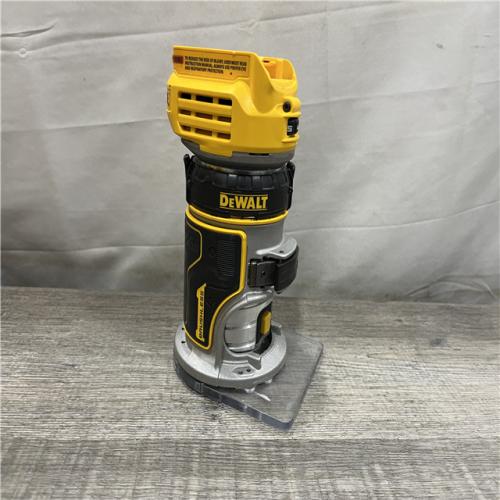 AS-IS DEWALT 20V MAX XR Cordless Brushless Fixed Base Compact Router (Tool Only)