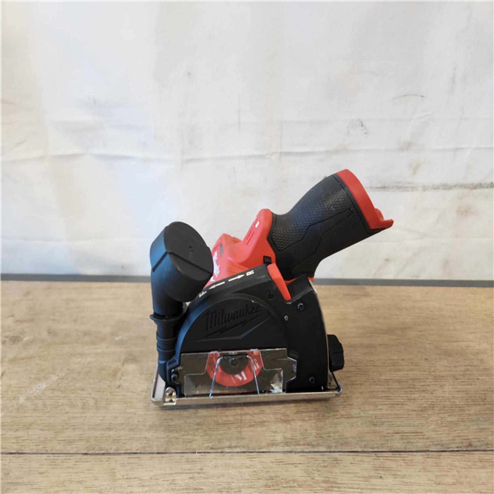 AS-IS- Milwaukee FUEL 12V Lithium-Ion Brushless Cordless 3 in. Cut Off Saw (Tool-Only)