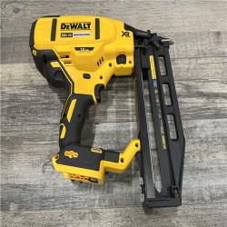AS-IS DEWALT 20V MAX XR 16-Gauge Lithium-Ion Cordless Finish Nailer (Tool Only)