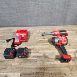 HOUSTON LOCATION - AS-IS MILWAUKEE 2 TOOL COMBO KIT W/ (2) BATTERY & CHARGER