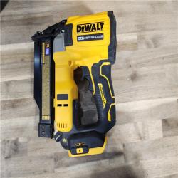 HOUSTON LOCATION - AS-IS DEWALT ATOMIC 20V MAX Lithium Ion Cordless 23 Gauge Pin Nailer Kit with 2.0Ah Battery and Charger