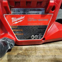 HOUSTON LOCATION - AS-IS Milwaukee M18 FUEL 9 Cut-Off Saw with ONE-KEY (TOOL ONLY)