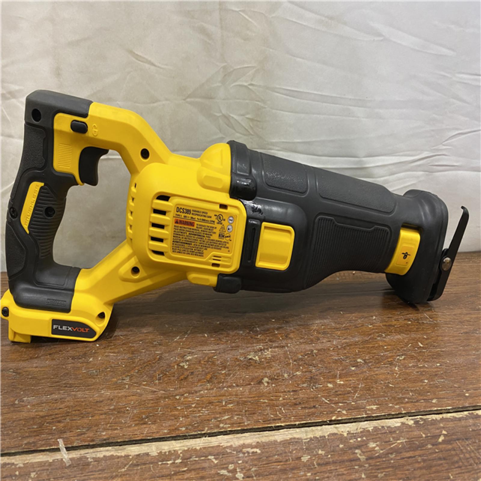 AS-IS DeWalt DCS389B FLEXVOLT 60V MAX Cordless Brushless Reciprocating Saw (Tool-Only)
