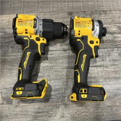AS-IS DEWALT 20V XR Lithium-Ion Cordless 2-Tool Combo Kit