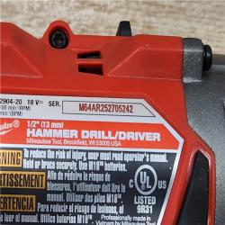 AS-IS- Milwaukee  FUEL 18V Lithium-Ion Brushless Cordless Hammer Drill and Impact Driver Combo Kit