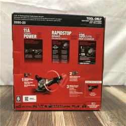 NEW- Milwaukee FUEL 18V Lithium-Ion Brushless Cordless 4-1/2 in./5 in. Grinder w/Paddle Switch (Tool-Only)
