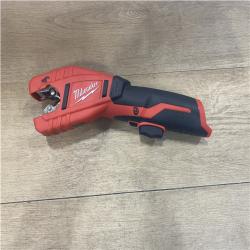 AS-IS Milwaukee 12V Lithium-Ion Cordless Copper Tubing Cutter (Tool-Only)