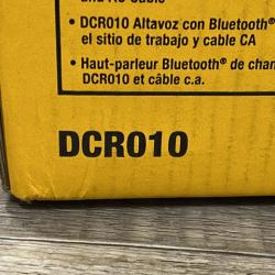 NEW - DEWALT 20V MAX Cordless Bluetooth Speaker (Tool Only)