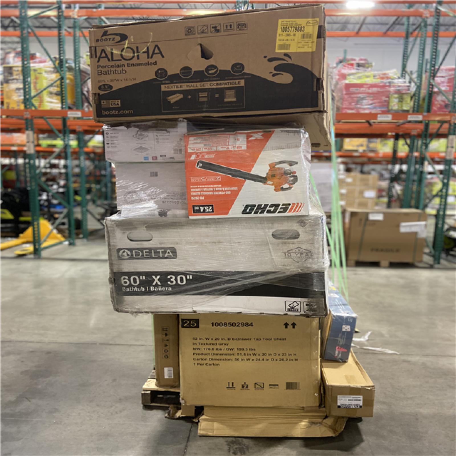 DALLAS LOCATION - AS-IS HOME IMPROVEMENT PALLET